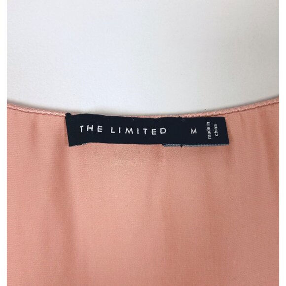 Y2K The Limited Mauve Pink Silk Sleeveless Top Blouse Size Medium Women's - Picture 4 of 4